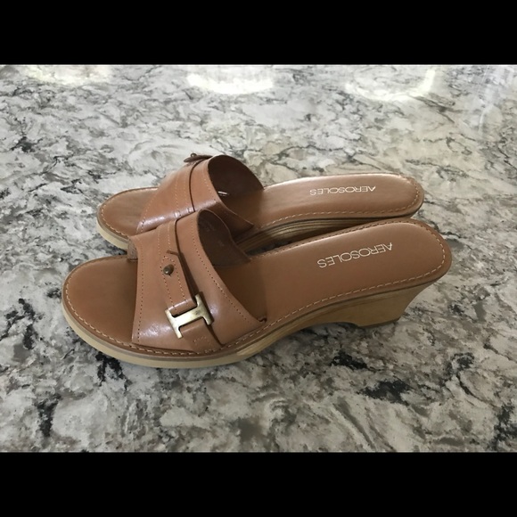 AEROSOLES Shoes - Brand New, Size 9 Aerosoles Tan Sandals